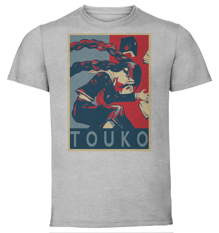 T-Shirt Unisex - Grey - Propaganda - Danganrompa - Touko