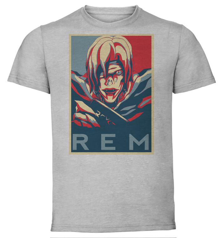 T-Shirt Unisex - Grey - Propaganda - Death Note - Rem