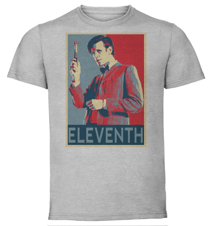 T-Shirt Unisex - Grey - Propaganda - Doctor Who - Eleventh