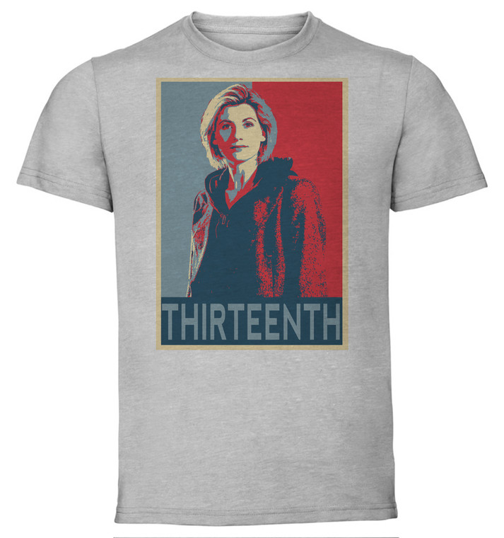 T-Shirt Unisex - Grey - Propaganda - Doctor Who - Thirteenth