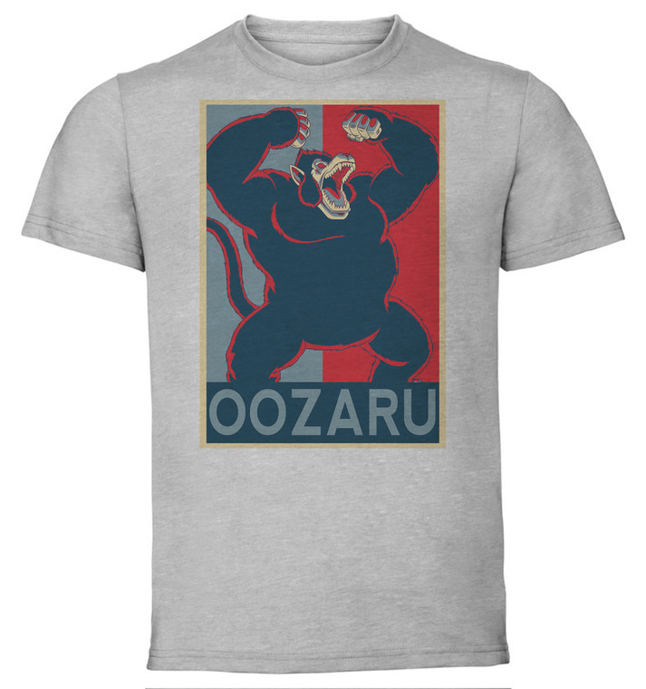 T-Shirt Unisex - Grey - Propaganda - Dragon Ball - Oozaru