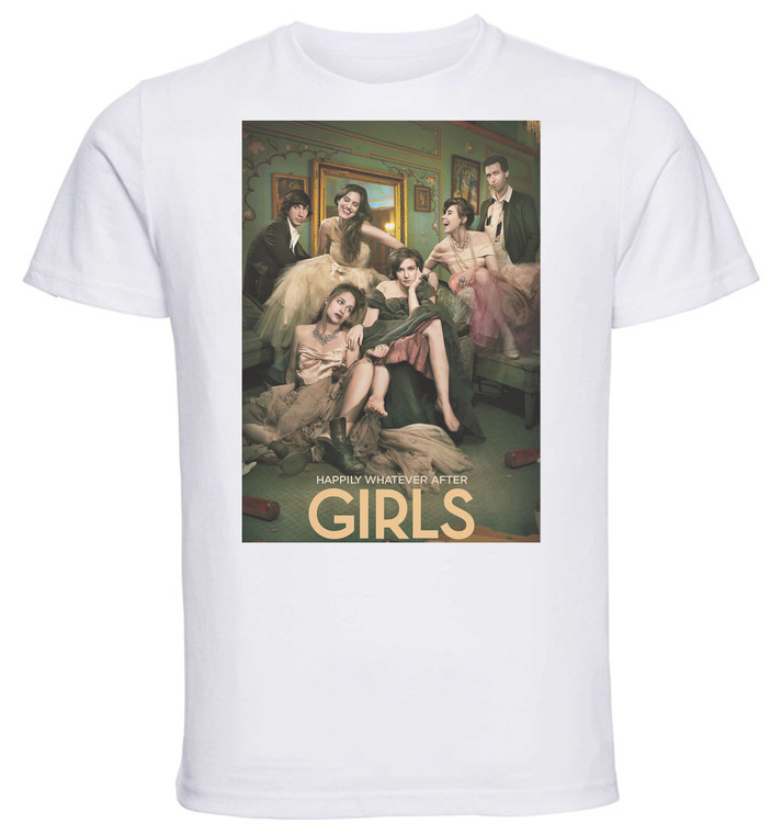 T-Shirt Unisex - White - Playbill - TV Series - Girls Variant 01