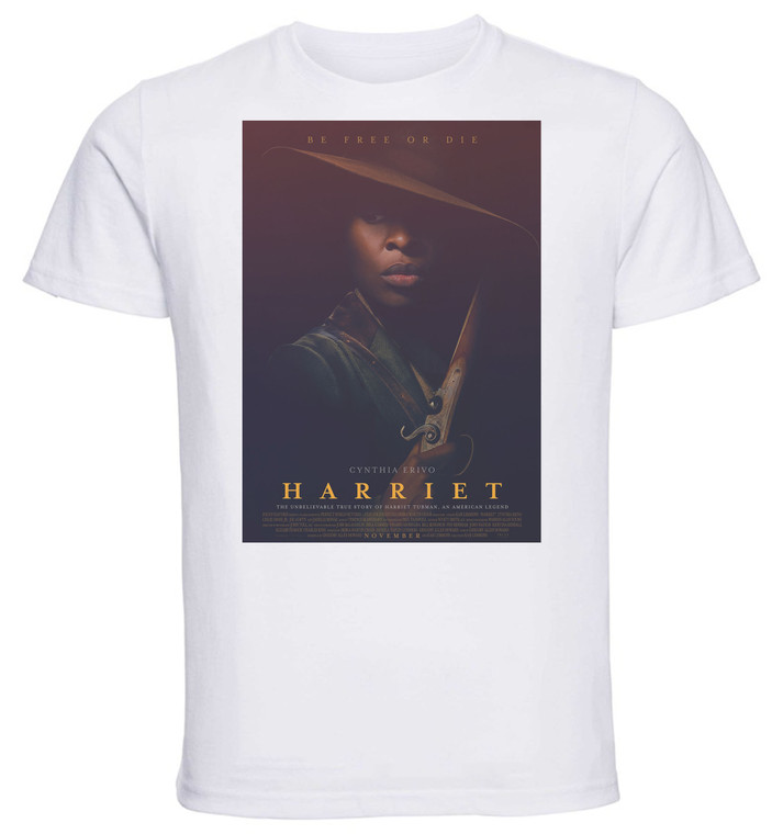 T-Shirt Unisex - White - SA0004 - Playbill - Film Harriet - Variant 02