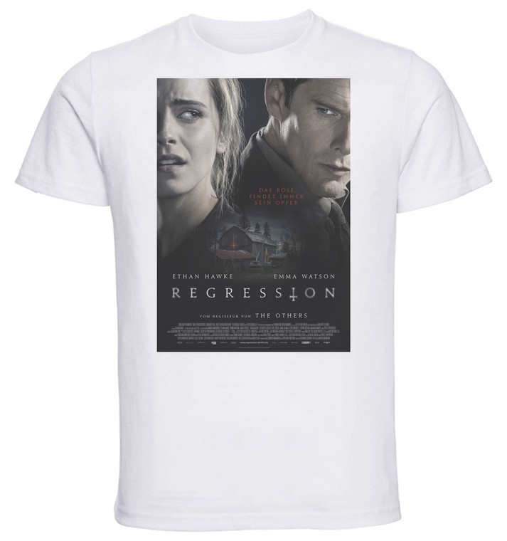 T-Shirt Unisex - White - SA0006 - Playbill - Film Regression - Variant 01