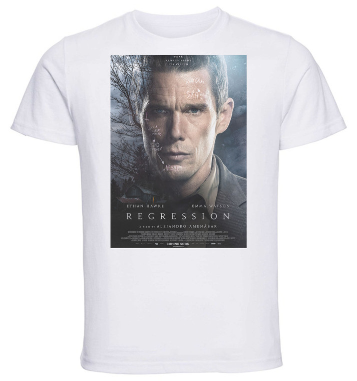 T-Shirt Unisex - White - SA0007 - Playbill - Film Regression - Variant 02