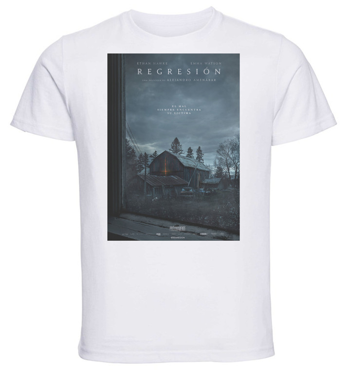 T-Shirt Unisex - White - SA0012 - Playbill - Film Regression