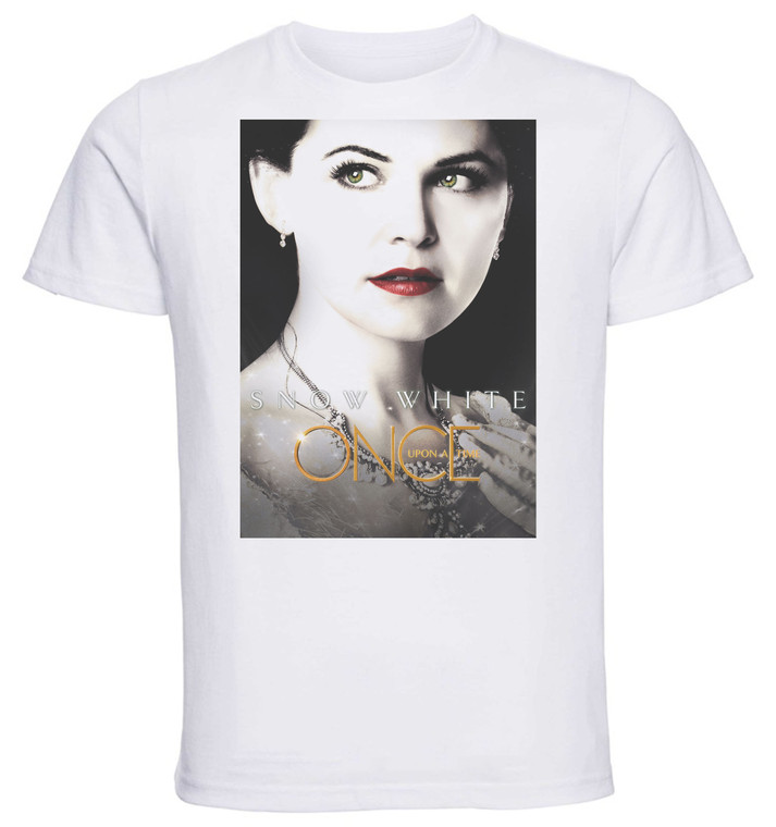 T-Shirt Unisex - White - SA0050 - Playbill - TV Series Once Upon a Time - Snow White