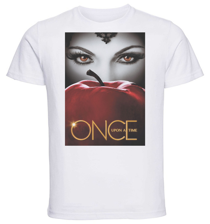 T-Shirt Unisex - White - SA0052 - Playbill - TV Series Once Upon a Time - Variant 01