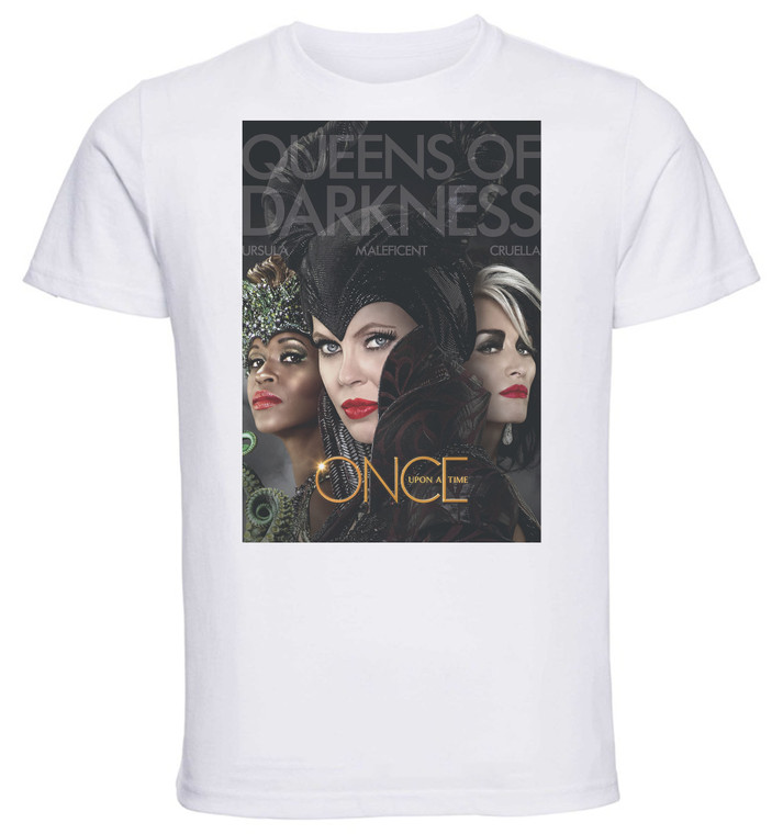 T-Shirt Unisex - White - SA0055 - Playbill - TV Series Once Upon a Time - Variant 04