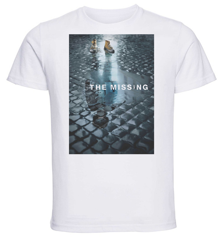 T-Shirt Unisex - White - SA0068 - Playbill - TV Series The Missing