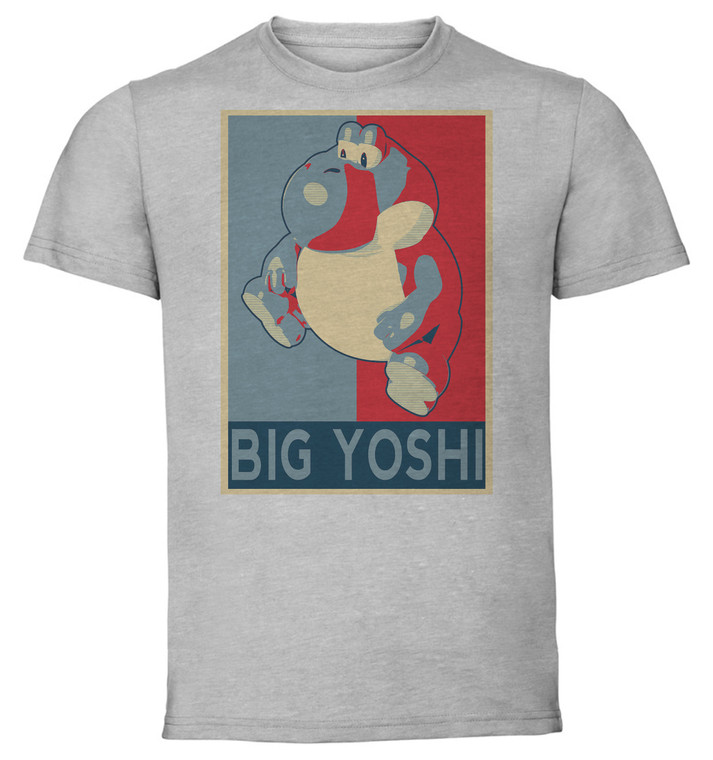 T-Shirt Unisex - Grey - Propaganda - Meme - Big Yoshi