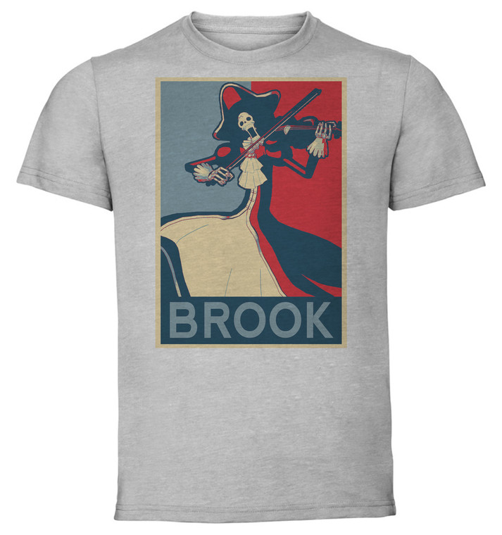 T-Shirt Unisex - Grey - Propaganda - One Piece - Brook variant 2