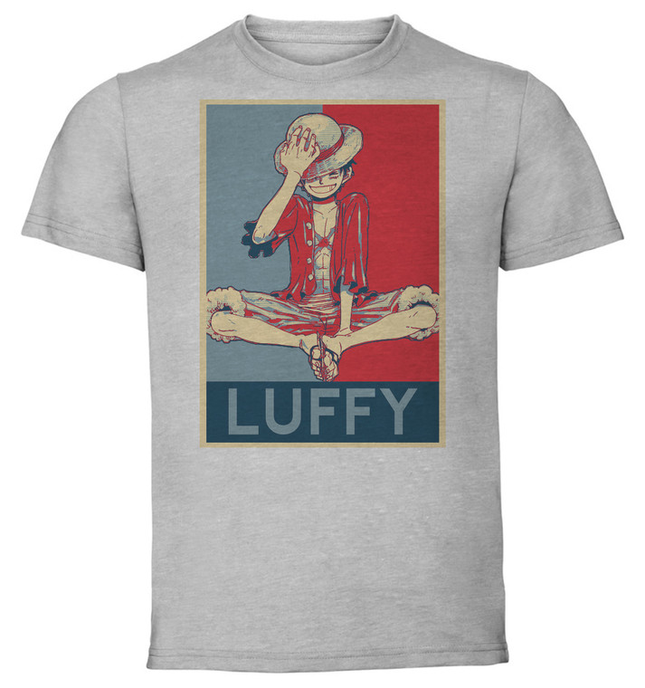 T-Shirt Unisex - Grey - Propaganda - One Piece - Luffy variant 4