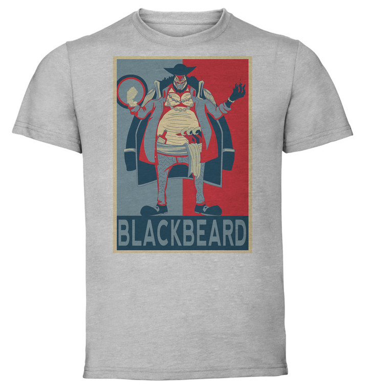T-Shirt Unisex - Grey - Propaganda - One Piece - Mihawk variant