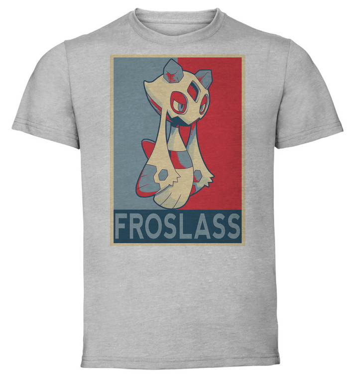 T-Shirt Unisex - Grey - Propaganda - Pokemon Froslass