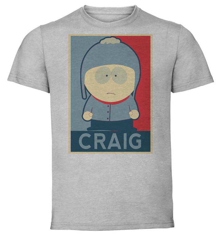 T-Shirt Unisex - Grey - Propaganda - South Park Craig