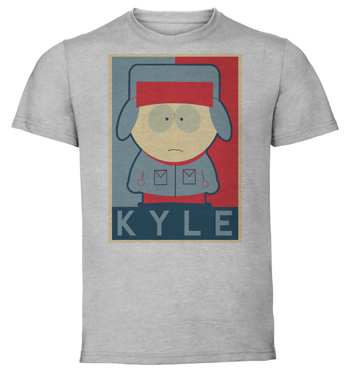 T-Shirt Unisex - Grey - Propaganda - South Park - Kyle Broflovski