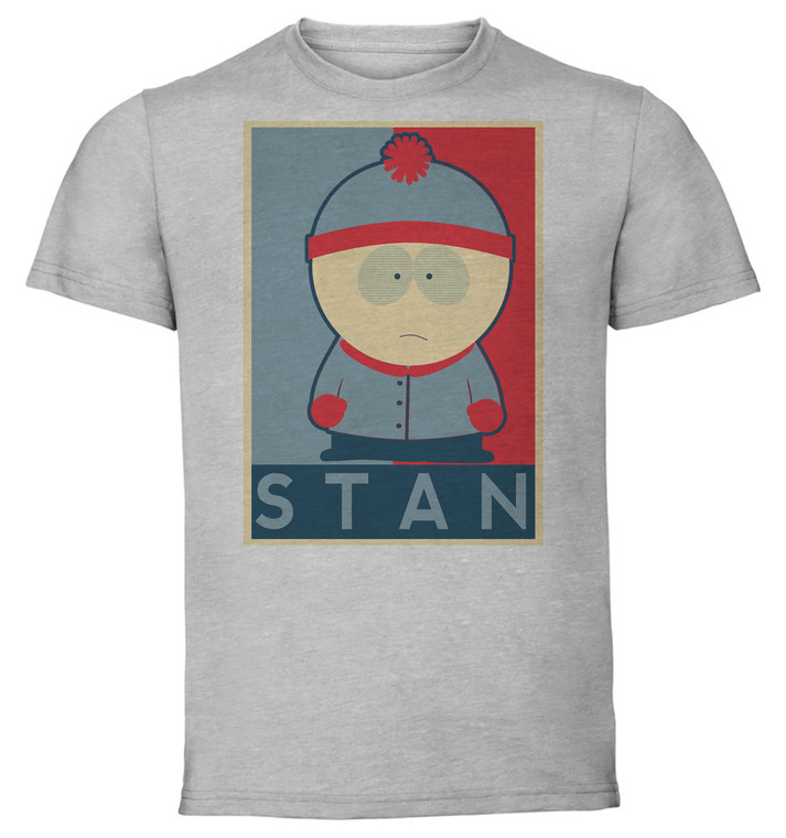 T-Shirt Unisex - Grey - Propaganda - South Park - Stan