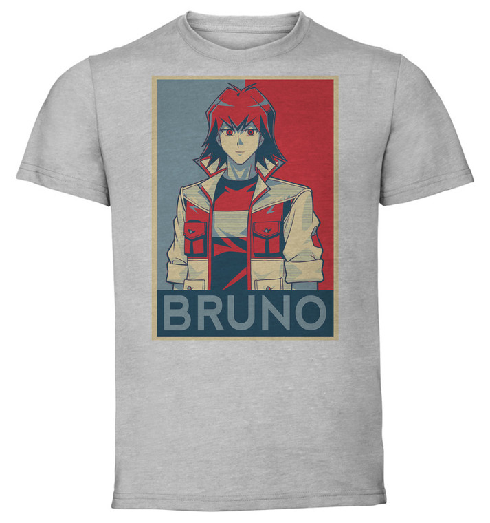 T-Shirt Unisex - Grey - Propaganda - Yu Gi Oh - Bruno
