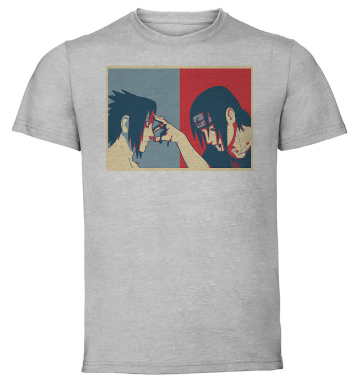 Gray Shirt - Propaganda Full - Naruto Sasuke & Itachi