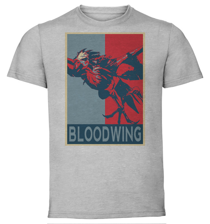 T-Shirt Unisex - Grey - Propaganda - Borderlands - Bloodwing