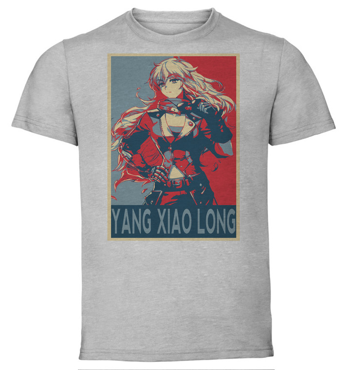 T-Shirt Unisex - Grey - Propaganda - RWBY - Yang Xiao Long