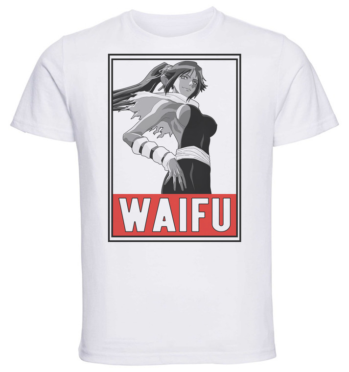 T-Shirt Unisex - White - Waifu - Bleach - Yoruichi