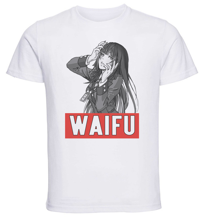 T-Shirt Unisex - White - Waifu - Kakegurui - Jabami Variant