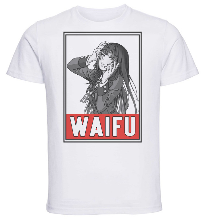 T-Shirt Unisex - White - Waifu - Kakegurui - Jabami