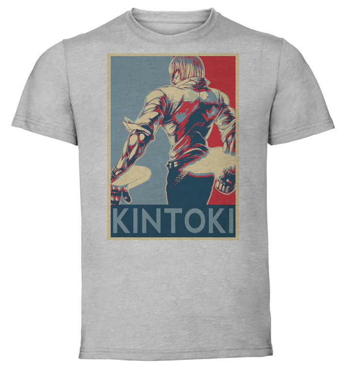 T-Shirt Unisex - Grey - Propaganda - Fate Grand Order Kintoki Berserk