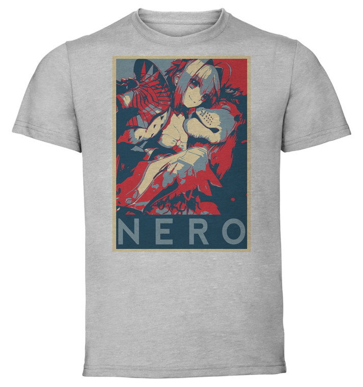 T-Shirt Unisex - Grey - Propaganda - Fate Grand Order Nero Variant