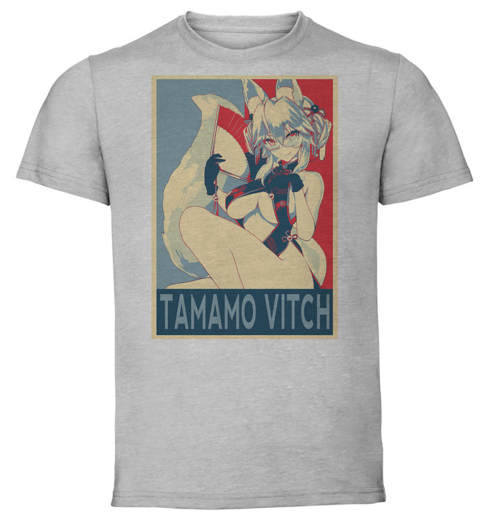 T-Shirt Unisex - Grey - Propaganda - Fate Grand Order Tamamo Vitch Alter Ego