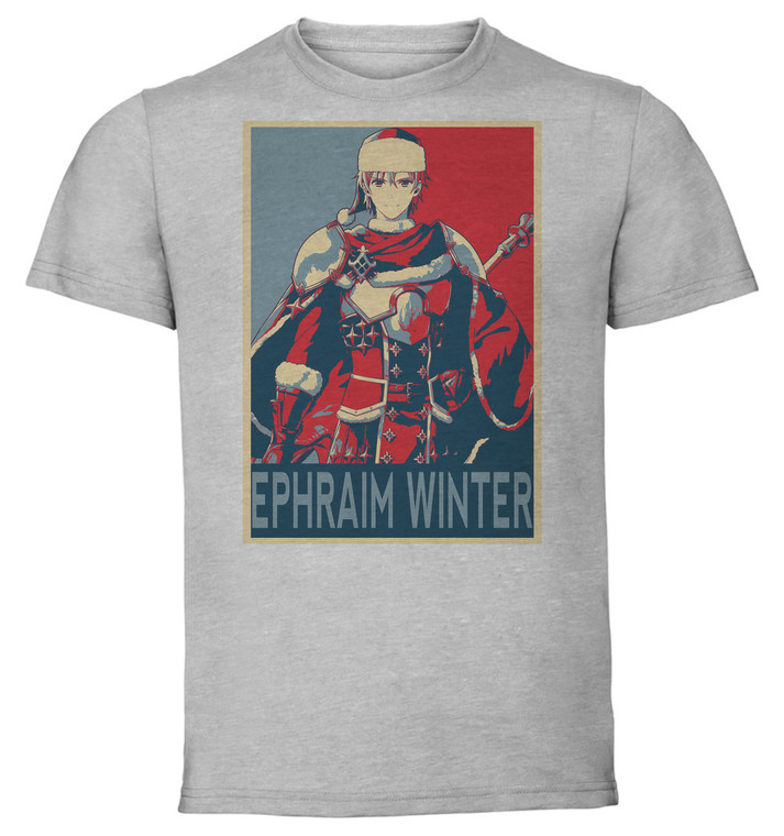 T-Shirt Unisex - Grey - Propaganda - Fire Emblem Ephraim Winter
