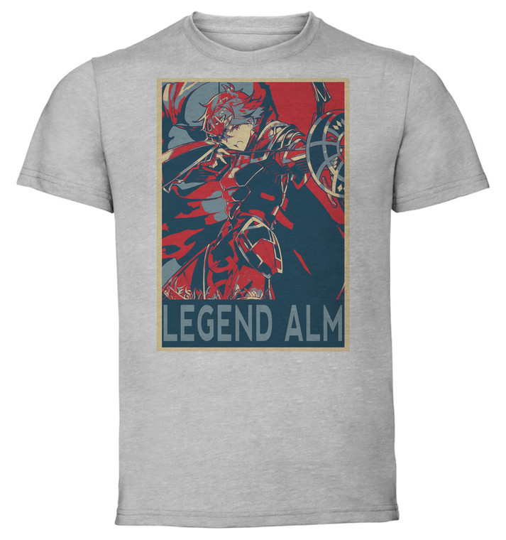 T-Shirt Unisex - Grey - Propaganda - Fire Emblem - Legend Alm