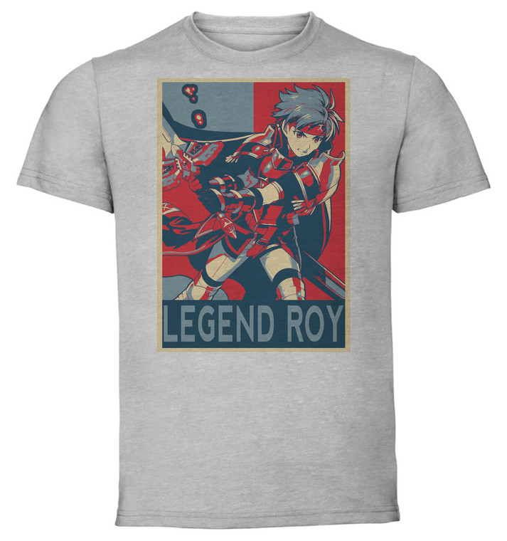 T-Shirt Unisex - Grey - Propaganda - Fire Emblem - Legend Roy
