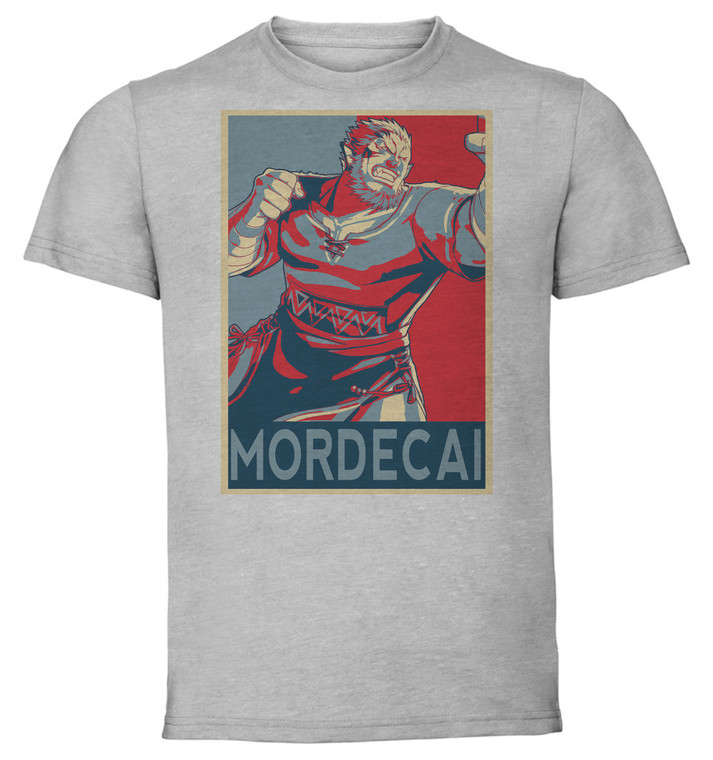 T-Shirt Unisex - Grey - Propaganda - Fire Emblem Mordekai