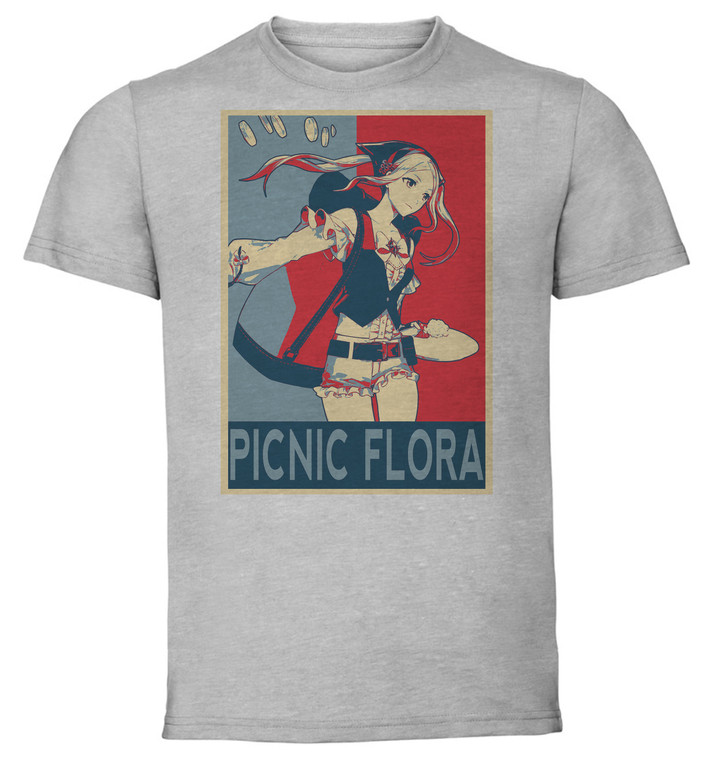 T-Shirt Unisex - Grey - Propaganda - Fire Emblem - Picnic Flora