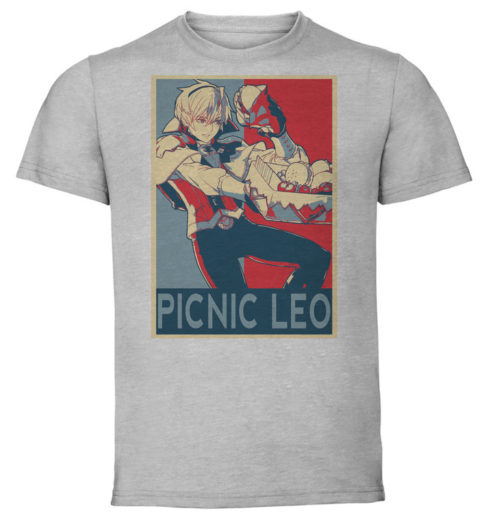 T-Shirt Unisex - Grey - Propaganda - Fire Emblem - Picnic Leo