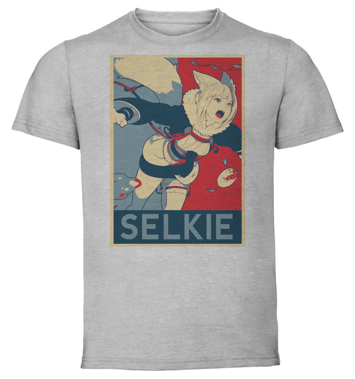 T-Shirt Unisex - Grey - Propaganda - Fire Emblem Selkie