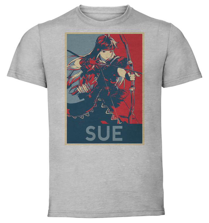 T-Shirt Unisex - Grey - Propaganda - Fire Emblem - Sue
