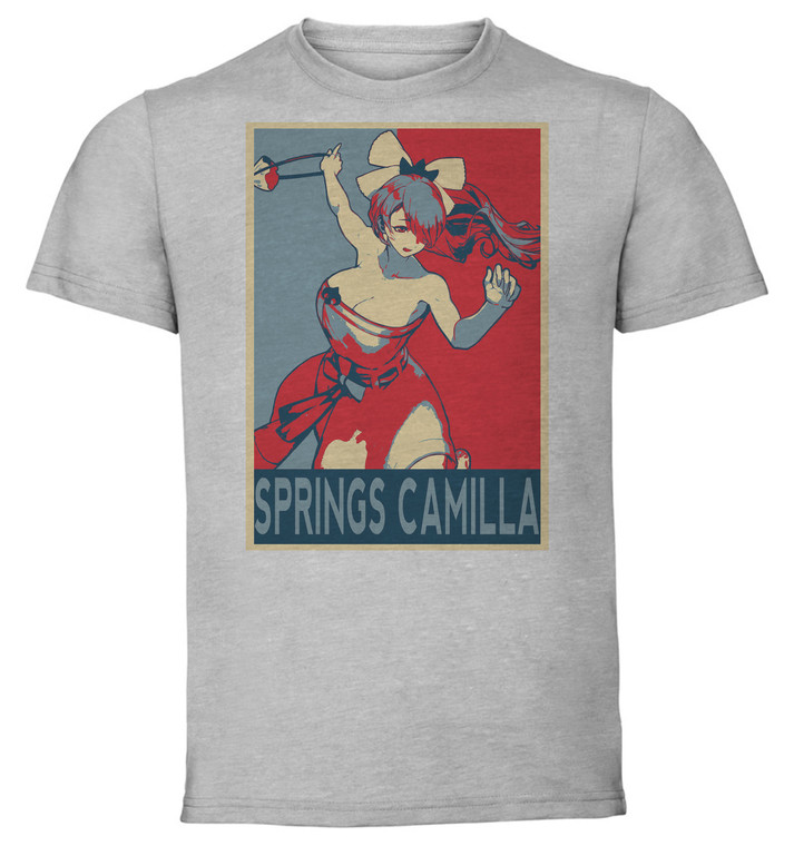 T-Shirt Unisex - Grey - Propaganda - Fire Emblem - Terme Springs Camilla