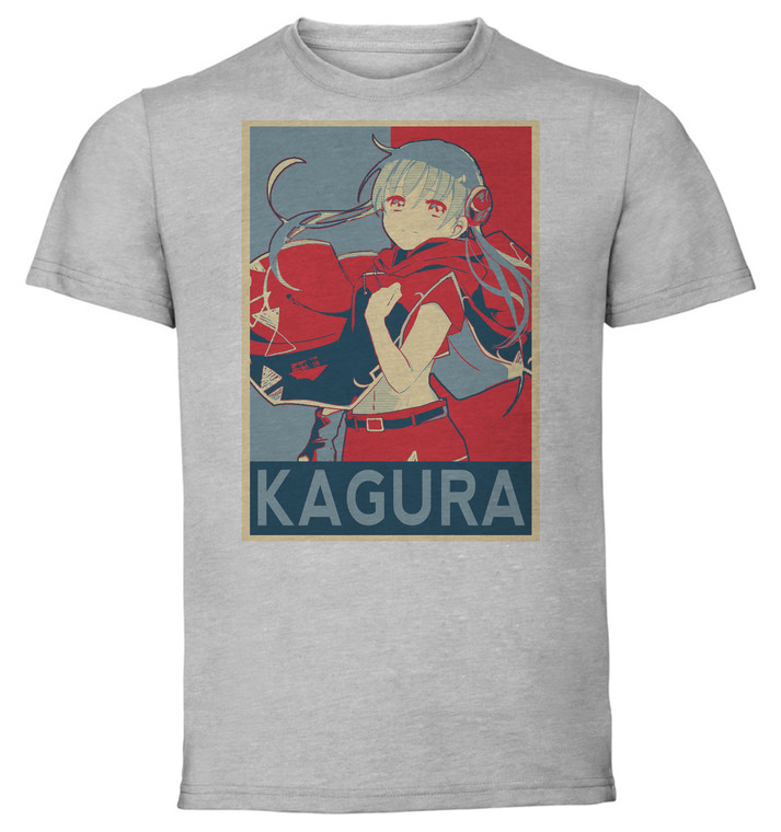 T-Shirt Unisex - Grey - Propaganda - Gintama - Kagura