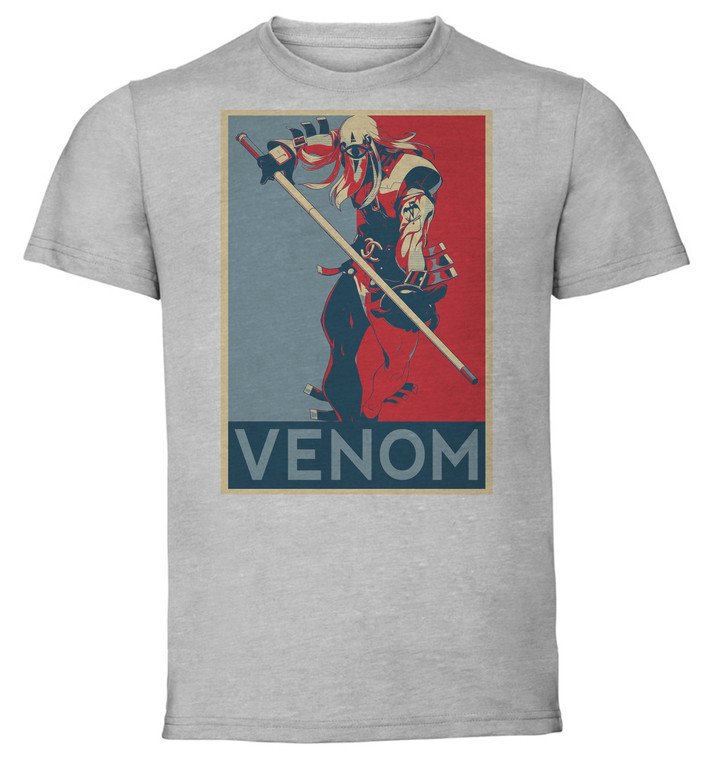 T-Shirt Unisex - Grey - Propaganda - Guilty Gear Venom