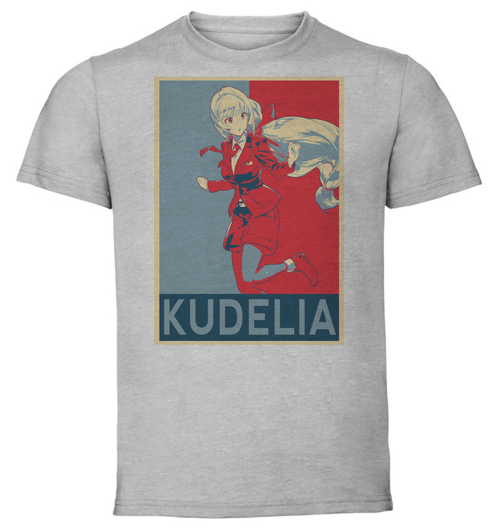 T-Shirt Unisex - Grey - Propaganda - Gundam - Kudelia