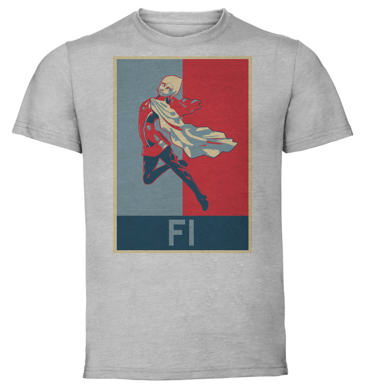 T-Shirt Unisex - Grey - Propaganda - Hyrule Warriors Fi