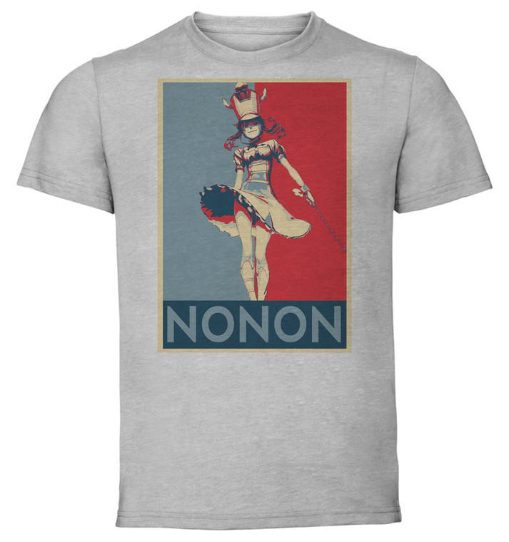 T-Shirt Unisex - Grey - Propaganda - Kill La Kill Nonon