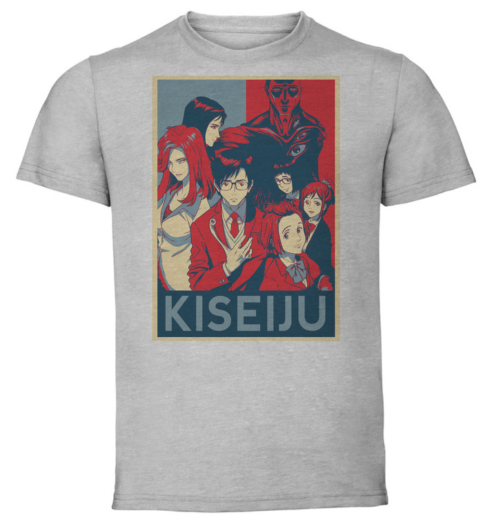 T-Shirt Unisex - Grey - Propaganda - Kiseiju Characters