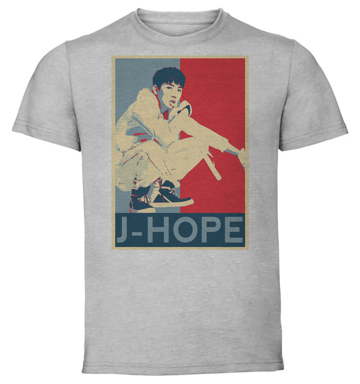 T-Shirt Unisex - Grey - Propaganda - Kpop - Bts J-Hope