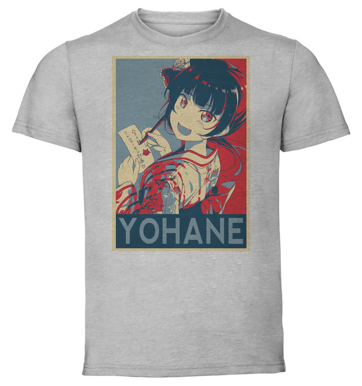 T-Shirt Unisex - Grey - Propaganda - Love Live - Yohane Variant