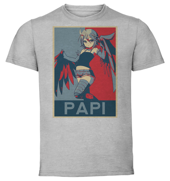 T-Shirt Unisex - Grey - Propaganda - Monster Musume Papi